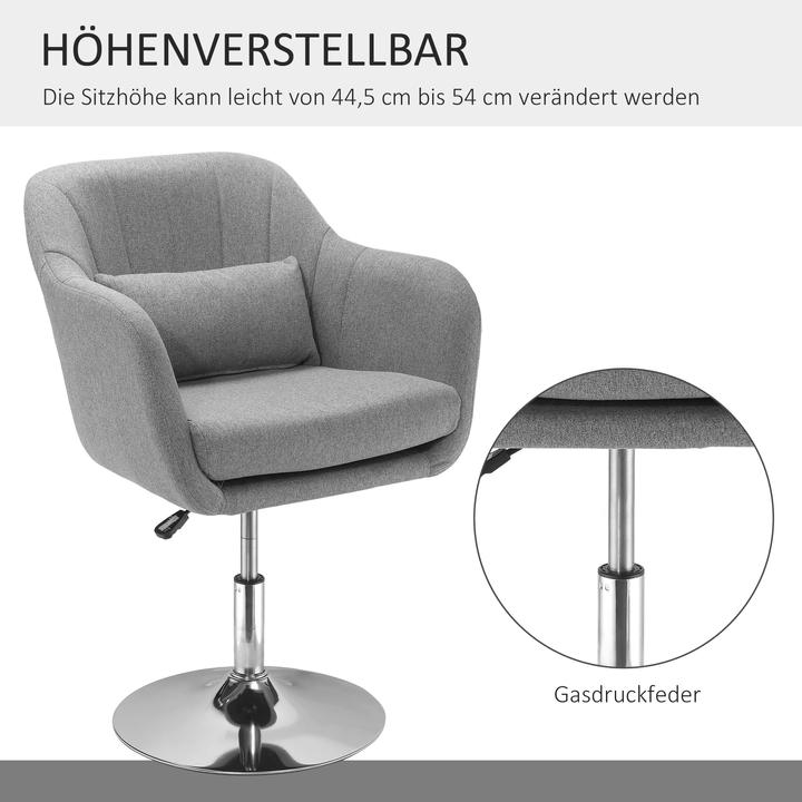 Produktbild Homcom Bürostuhl im schlichten Design