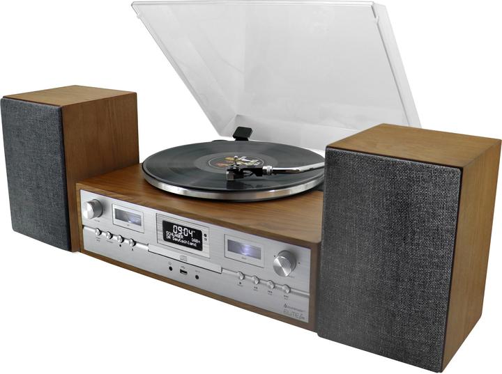 Soundmaster PL895 (Platine, Bluetooth, Lecteur de CD, 2x 12.5 W)