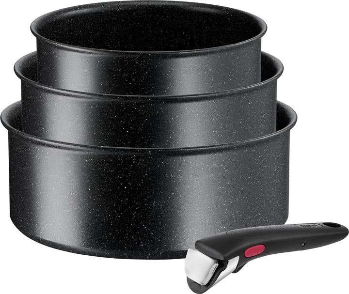Actual product image Tefal Ingenio Black Stone (20 cm, Pot, Aluminium)