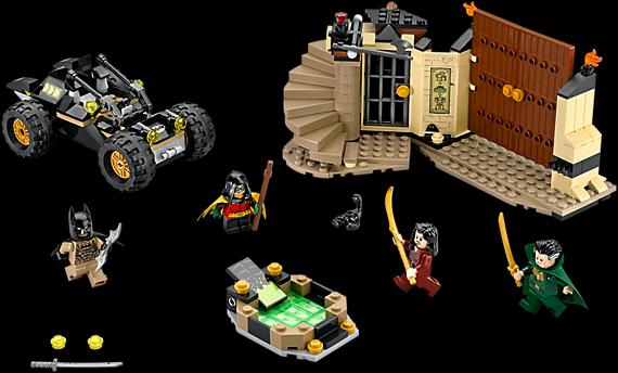 Actual product image LEGO DC Comics Super Heroes Batman: Ra's al Ghul's Revenge (76056, LEGO DC)