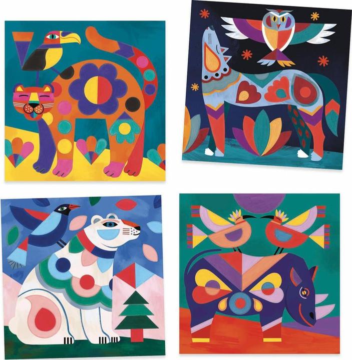 Immagine prodotto Djeco Immagini da colorare Regno degli animali