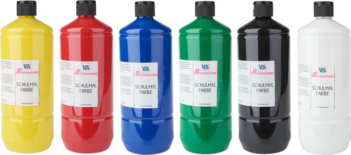 Produktbild VBS Schulmalfarbe, 6x1L (Multi, 1000 ml)