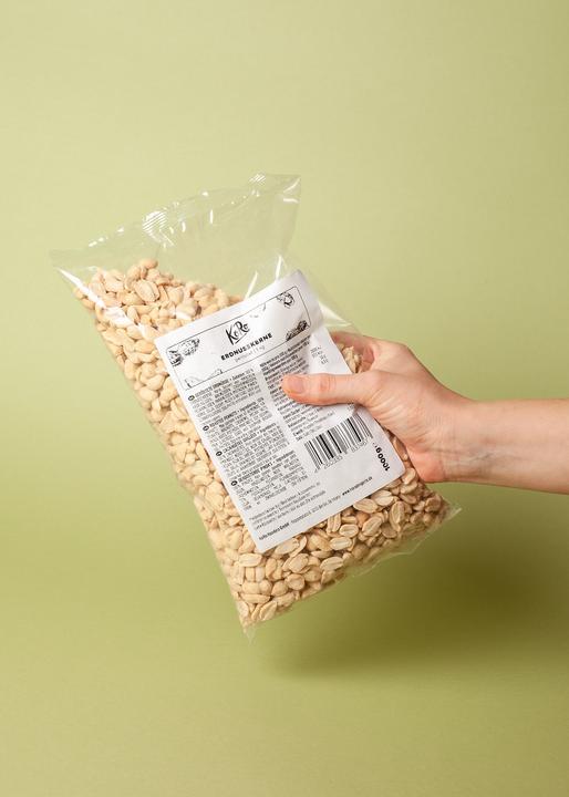 Produktbild KoRo Geröstete Erdnusskerne (1000 g)