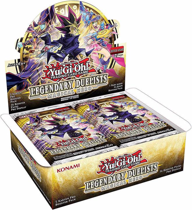Image du produit Yu-Gi-Oh Cartes à collectionner YGO LD : affichage de héros magiques (Allemand, Affichage du booster)