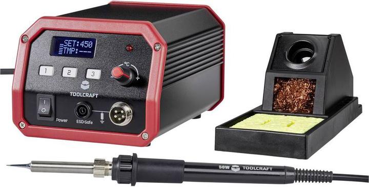 Image du produit Toolcraft Station de soudage numérique ST-50D 50 W