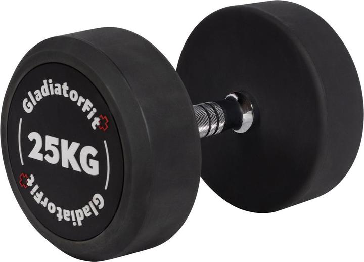 Actual product image Gladiatorfit Round dumbbells (1 x 25 kg)