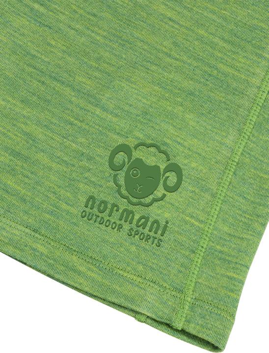 Produktbild Normani Kinder Merino Langarm mit 1/4 Zipper „Nyapari“ - 9545 (122, 128, 125 B)