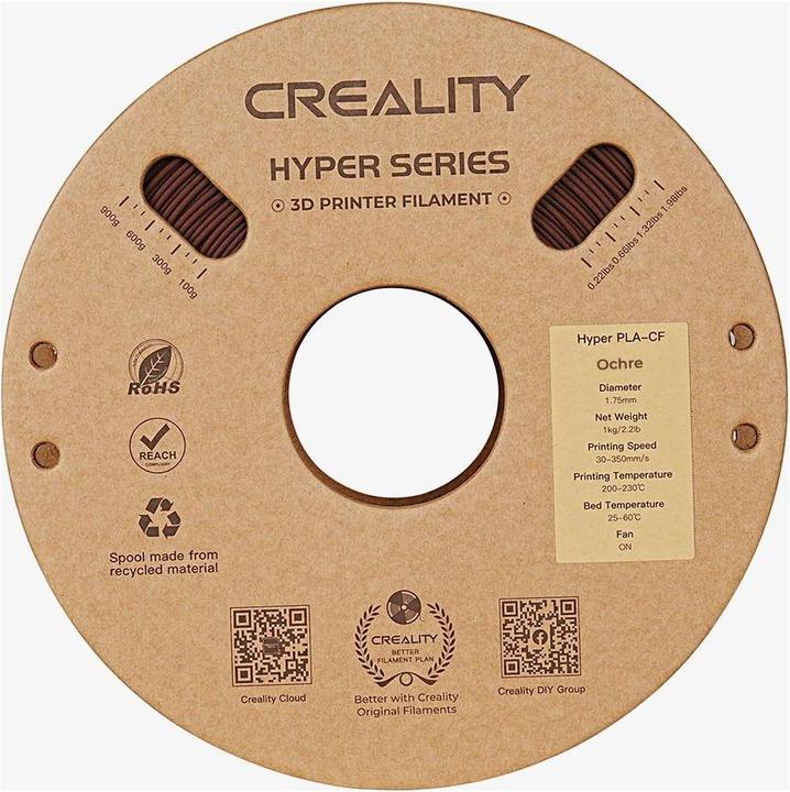 Immagine prodotto Creality Hyper Carbon (Carbonio, 1.75 mm, 1000 g, Marrone)