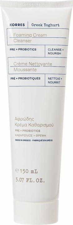 Korres Greek Yoghurt Foaming Cream Cleanser (Reinigungsmilch, 150 ml)