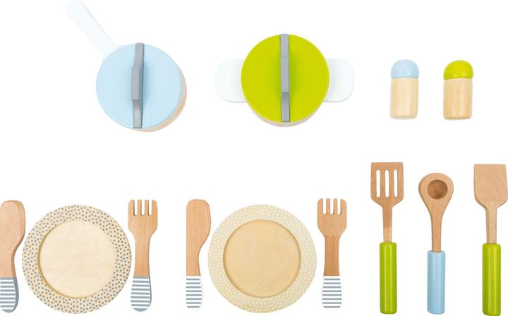 Actual product image small foot Dishes and pot set