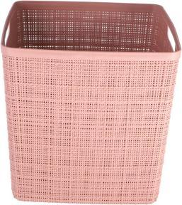 Actual product image Curver Jute cube storage basket 17L Rose Dawn (1 x, 27 x 27 x 28 cm)