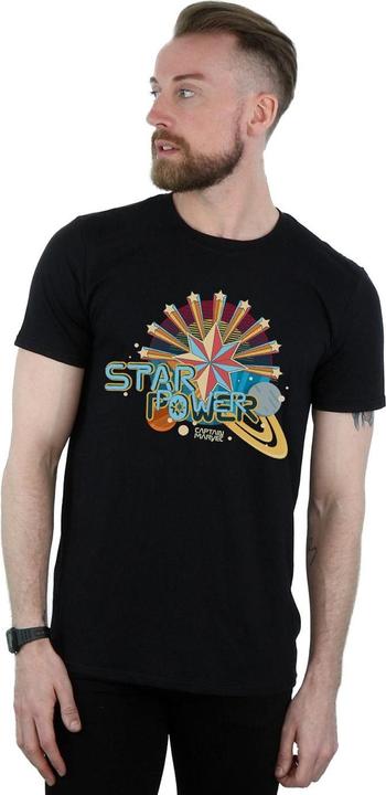 Actual product image Mens Captain Star Power T-Shirt (S)