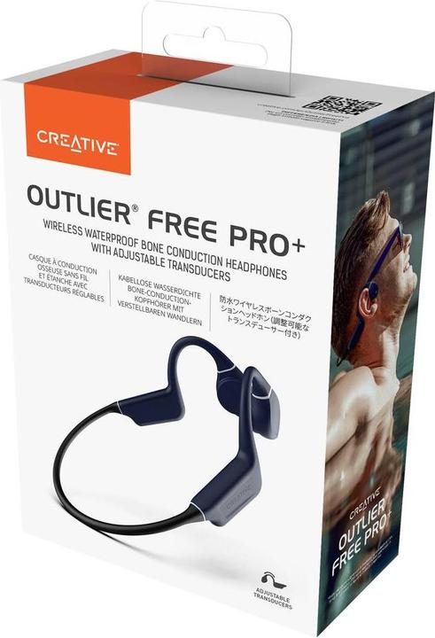Actual product image Creative Słuchawki kostne Outlier FREE Pro Plus BK (10 h, Wireless)