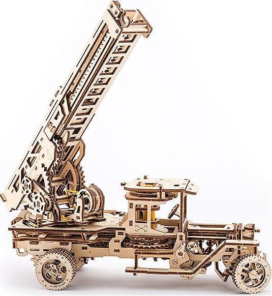 Actual product image Ugears Fire engine