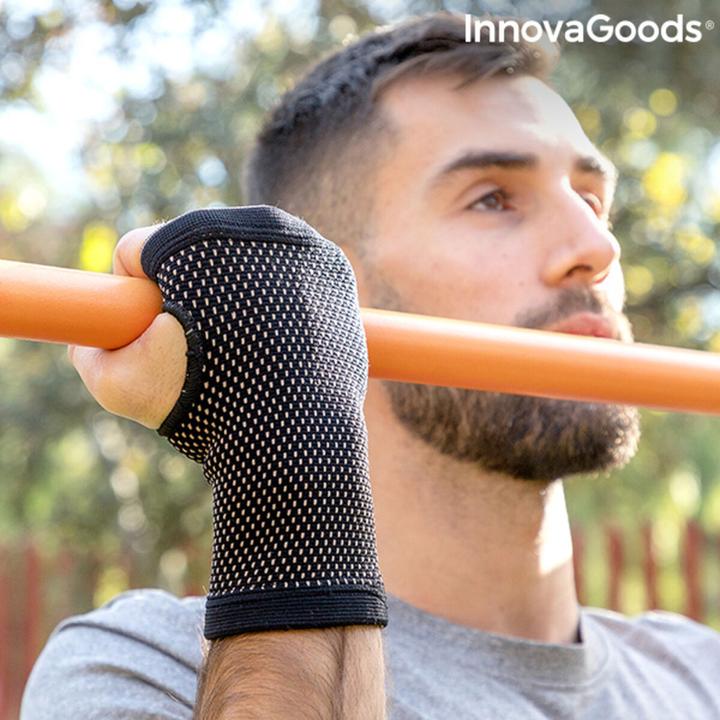 Produktbild Casativo Handgelenkband für Sport und Freizeit, Kupfer und Bambuskohle, L/XL (L, XL)