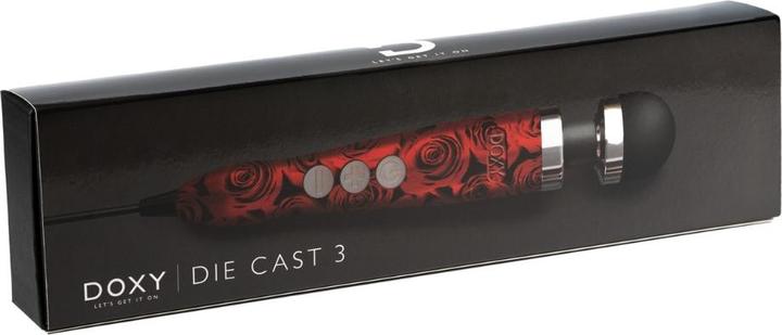 Produktbild Doxy Number 3 Wand Massager Rose Pattern