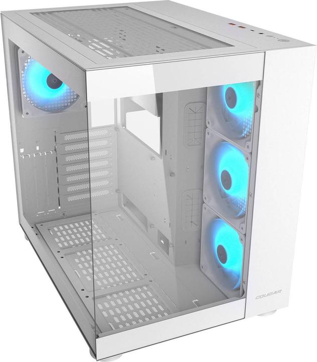 Produktbild Cougar Boitier Moyen Tour ATX FV150 RGB avec panneaux vitrés (Blanc) (ATX, mATX, Mini-ITX)
