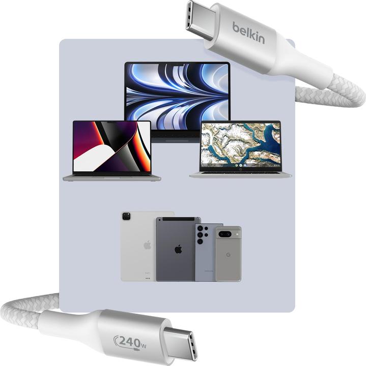 Produktbild Belkin CAB015bt2M (2 m, USB 2.0)