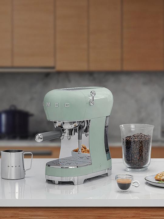 Image du produit Smeg ECF02PGEU Machine à café espresso/café à filtre Vert pastel (Prise UE)