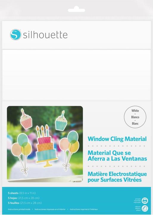 Silhouette Bedruckbare Fensterfolie (A4)