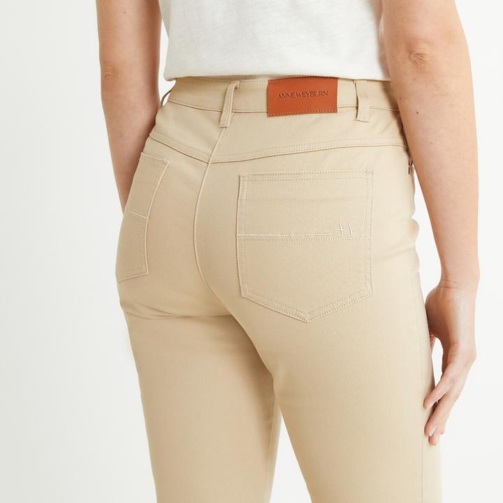 Immagine prodotto Anne Weyburn Pantaloni dritti a cinque tasche in cotone elasticizzato (34)