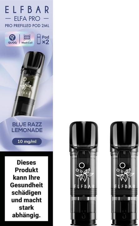 Actual product image Elfbar Elfa Pro (Lemon, Raspberry)