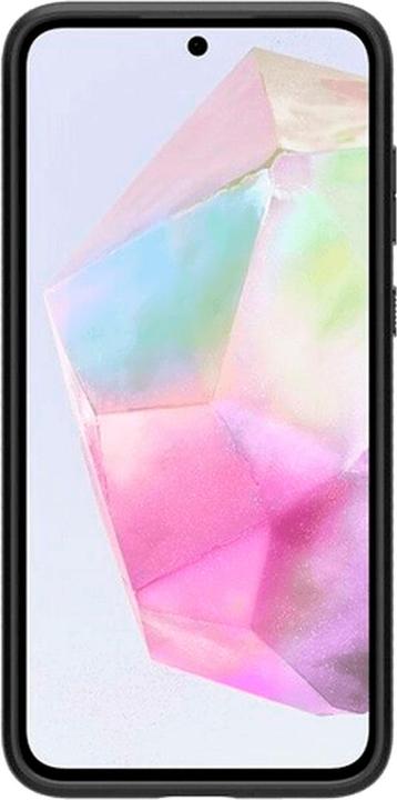 Actual product image Spigen Liquid Air Sam A35 5G czarny/matte black ACS07519 (Samsung Galaxy A35)