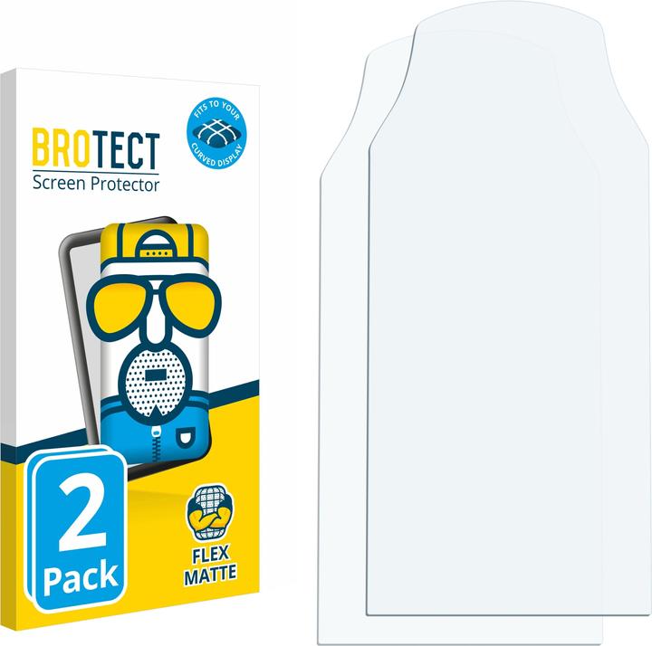 Produktbild BROTECT Fullscreen Schutzfolie Displayschutz Folie Matt Entspiegelungsfolie