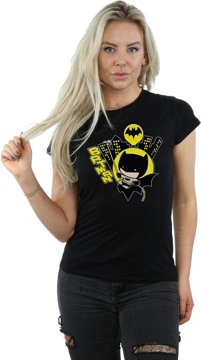 Immagine prodotto Chibi Batman Swinging Maglietta Donna (XL)