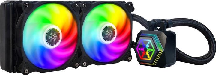 Actual product image Silverstone Permafrost PF240-ARGB V2, complete water cooling system