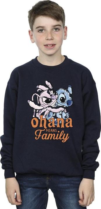 Immagine prodotto Disney Lilo And Stitch Ohana Angel Hug Felpa Ragazzi (128)