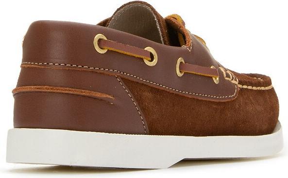 Actual product image La Redoute Collections Leather boat shoes (28)