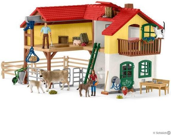 Produktbild Schleich Farm mit Stall und Tieren