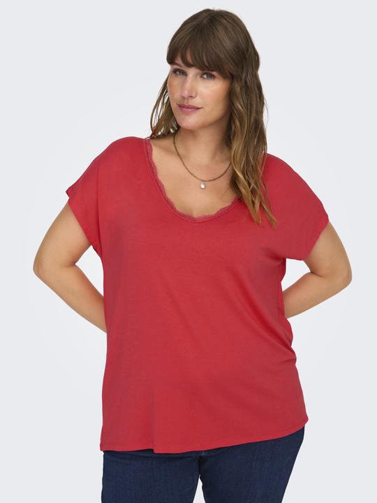 Produktbild Only Normal geschnitten V-Ausschnitt Curve Top Top (XL)