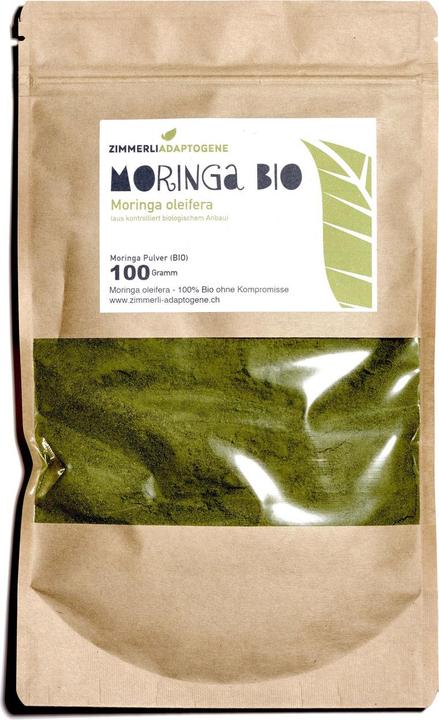 Produktbild Zimmerli Adaptogene Moringa BIO (1 Stück, Pulver, 100 g)
