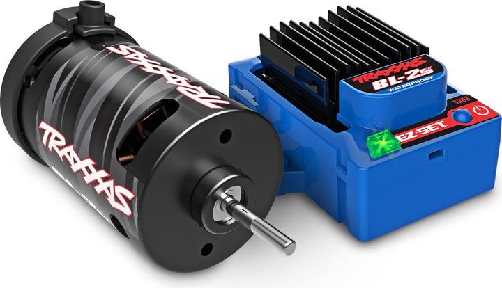 Actual product image Traxxas FORD FIESTA ST 4X4 BL-2S BLUE 1/10 RALLY RTR BL-2S BRUSHLESS, HD-PARTS, WITHOUT BATTERY/CHARGER (RTR Ready-to-Run)