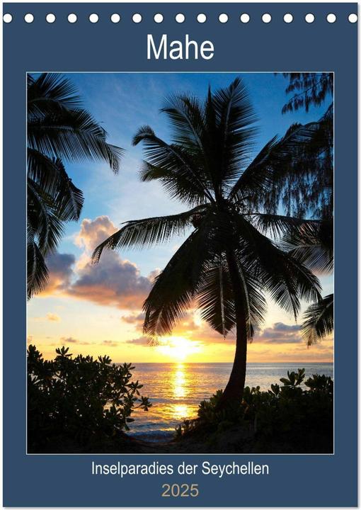 Produktbild Mahe - Inselparadies der Seychellen (Tischkalender 2025 DIN A5 hoch), Monatskalender (A5, Deutsch)