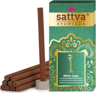 Actual product image Sattva Ayurveda Sattva Incense Sticks Indian Incense White Sage 20G