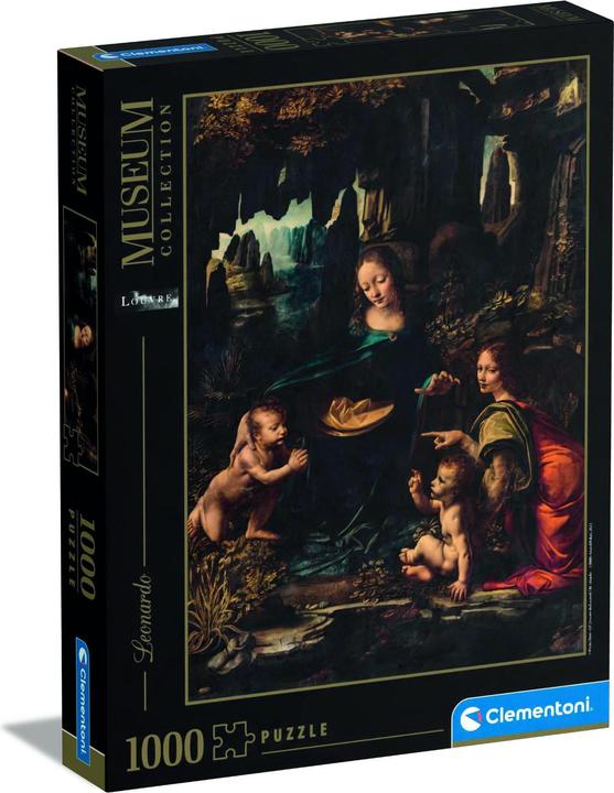 Immagine prodotto Clementoni Puzzle da 1000 Pezzi - Leonardo: La Vergine delle Rocce (1000 pezzi)