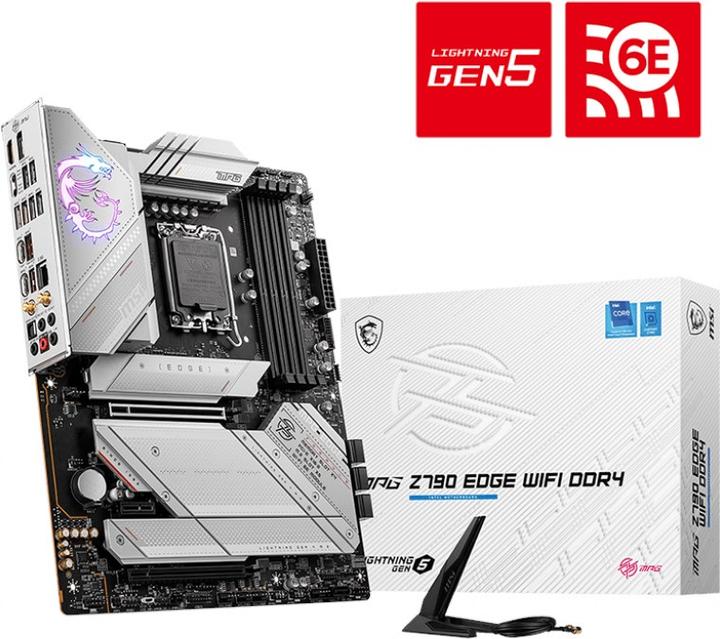 Actual product image MSI MPG Z790 EDGE WIFI DDR4 (LGA 1700, Intel Z790, ATX)