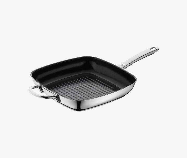 Produktbild WMF Edelstahlpfanne Grillpfanne 28cm Pfanne Induktion Durado beschichtet (28 cm, Grillpfanne, Edelstahl)