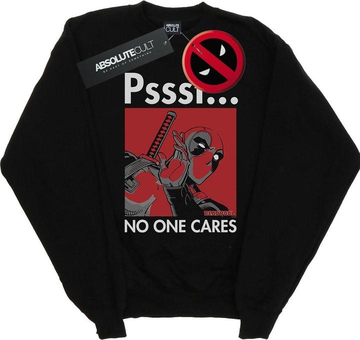 Immagine prodotto Deadpool No One Cares Felpa Donna (XXL)