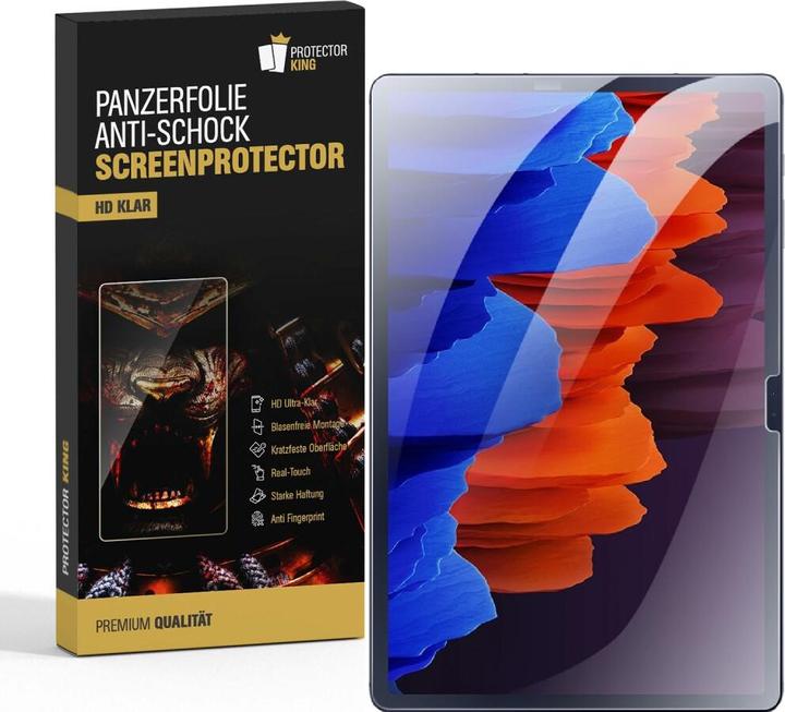 Produktbild Protectorking 4x 9H Panzerglas flexibel HD Klar (4 Stück, Galaxy Tab S8 Plus)