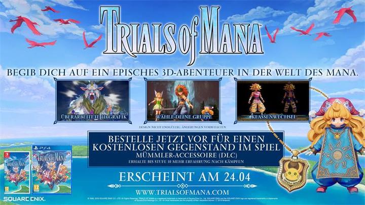 Image du produit Square Enix Les épreuves de Mana (PS4, DE)