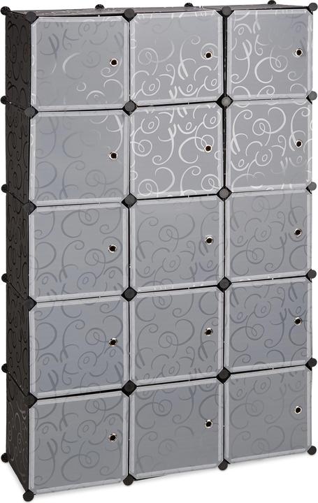 Actual product image Relaxdays Modular Shelf (110 x 37 x 181 cm)