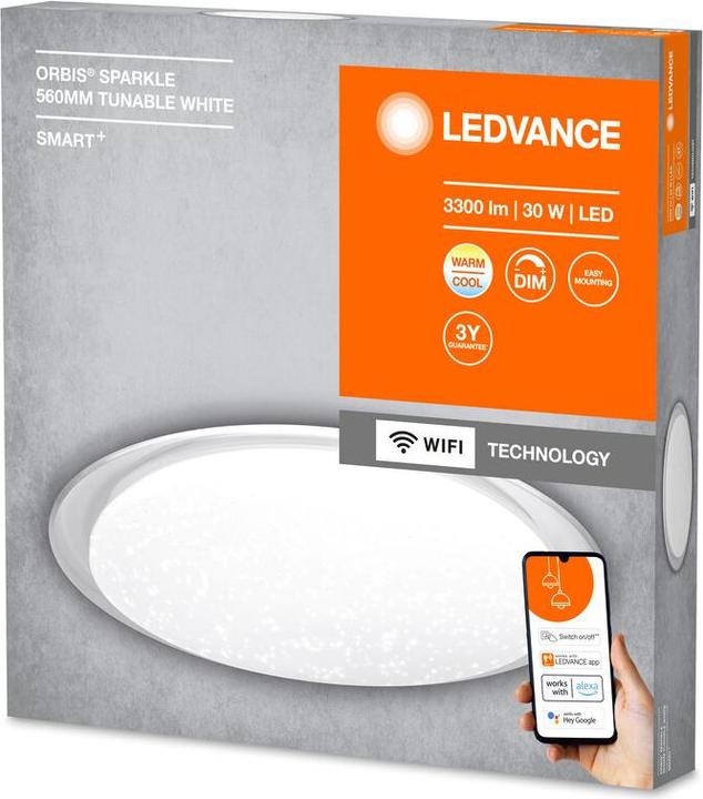 Actual product image Ledvance Smart Orbis Sparkle (2400 lm)