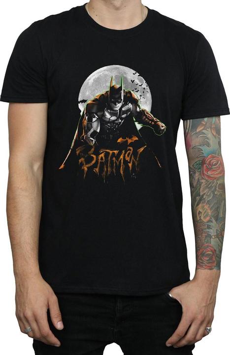 Image du produit - T-shirt BATMAN ARKHAM KNIGHT HALLOWEEN MOON - Homme (M)