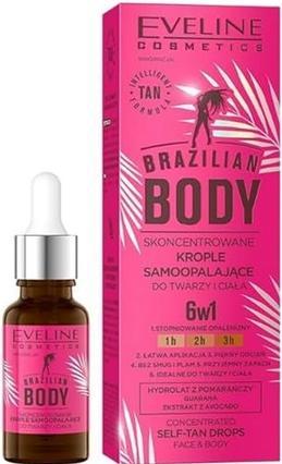 Eveline BRAZILIAN BODY Krople Samoopalające 18ml (18 ml)