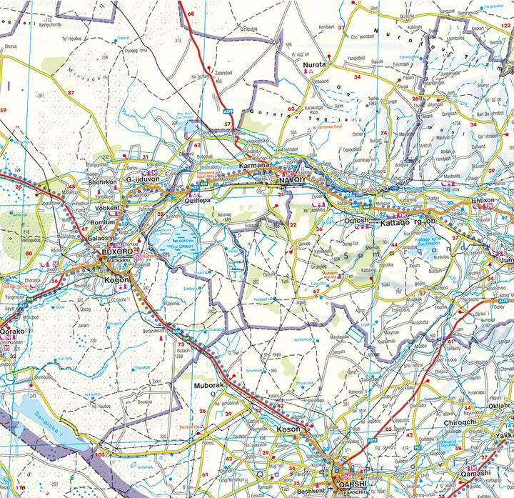 Produktbild Zentralasien 1500000