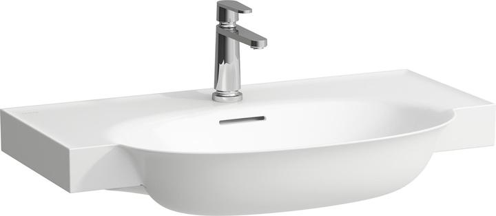 Image du produit Laufen The New Classic lavabo, encastré, avec trop-plein, 1 trou pour robinet, 800x480mm, H813855 (420 mm, 800 mm)